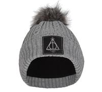 Official Harry Potter Deathly Hallows Beanie Magical Symbol Gift for True Fans