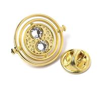 Harry Potter Fixed Time Turner Pin Badge - Zinc / Copper / Aluminium