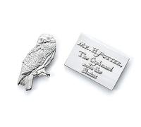 Hedwig & Letter Pin Badge