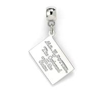 Harry Potter Hogwarts Acceptance Letter Slider Charm - Zinc / Copper / Aluminium