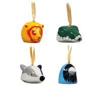 OFFICIAL HARRY POTTER HOUSES MASCOTS CHRISTMAS TREE DECORATION BAUBLE BAUBLES