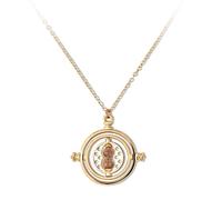Official Harry Potter Kids Gold Tone Time Turner Pendant Adjustable Chain Necklace
