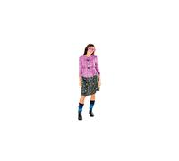 Official Harry Potter Luna Lovegood Ladies Costume - Rubie's 301598, Multicoloured Dress, Glasses & Leg Warmers, UK Large 16-18
