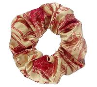 Harry Potter Marauders Map Hair Scrunchie HPHS0118 - Polyester / Elastic / Polyester / Rubber