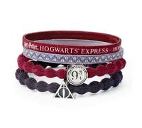 Harry Potter 9 3/4 / Deathly Hallows Hair Band Set - Polyester / Rubber / Zinc / Copper / Aluminium