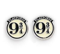 Official Harry Potter Platform 9 ¾ Silver Plated Stud Earrings
