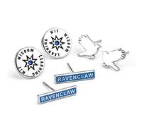 Official Harry Potter Ravenclaw Set of 3 Stud Earrings