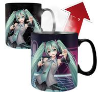 OFFICIAL HATSUNE MIKU HEAT CHANGING COFFEE MUG CUP NEW IN GIFT BOX ABY