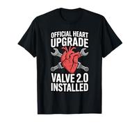 Official Heart Upgrade Valve 2.0 Installed Design Fun Wear T-Shirt