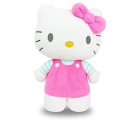 Official Hello Kitty Plush - 40 CM Large Standing Pink Dress Hello Kitty, Perfect for Collectors and Hello Kitty Fans, Hello Kitty Gifts, Hello Kitty Plushie, Girl Gifts