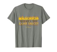 Official Hell's Kitchen: Where's The Lamb Sauce?! T-Shirt, Men, Olive Heather, XX-Large