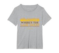 Official Hell's Kitchen: Where's The Lamb Sauce?! T-Shirt, Women's Plus, Heather Grey, 6X