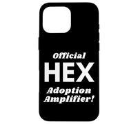 Official HEX Adoption Amplifier - Blockchain Crypto CD - HEX Case for iPhone 16 Pro Max