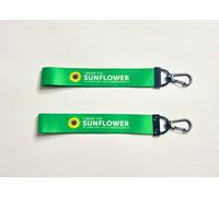Official Hidden Disabilities Sunflower Luggage Tags for Suitcases, Hand Luggage Bags & Backpacks | Similarities to the Sunflower Lanyard Set | Set of 2 Luggage Tags