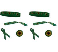 Official Hidden Disabilities Wrist Bands with Sunflower Pin Badge Set | Hidden Disability Set Includes Silicone Wristband, Sunflower Lanyard Ribbon Wristband & Badge with Butterfly Pins (Pack of 2)