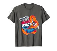 Official Hot Wheels 'You Make My Heart Race' T-Shirt, Men, Asphalt Grey, X-Large