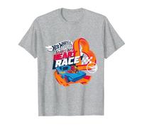 Official Hot Wheels 'You Make My Heart Race' T-Shirt, Men, Heather Grey, 3X-Large