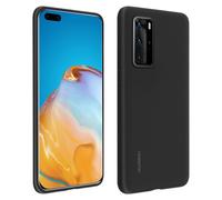Official Huawei soft touch case backcover for Huawei P40 Pro - Black