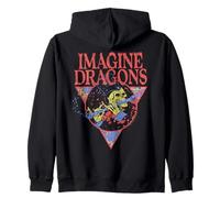 Official Imagine Dragons Bones Logo Rock Band Pop Rock Fan Zip Hoodie
