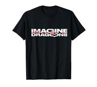 Official Imagine Dragons Exclusive Warp Hands Black T-Shirt