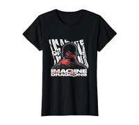 Official Imagine Dragons Exclusive Warp Hands T-Shirt, Women, Black, 3X-Large