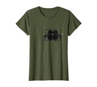 Official Imagine Dragons Loom Arc T-Shirt, Women, Olive Green, Medium