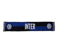 Official Inter. Scarf Model 2021. Official F.C. International Licensed Product. Colour: Black and Blue. 100% Acrylic, Two-Tone Jacquard Model, multi-coloured