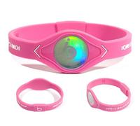 OFFICIAL - Ionic Balance Band - Latest Generation MK2 Technology (Medium - 19cm / 7.5in, Pink/White)