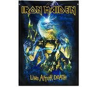 OFFICIAL IRON MAIDEN LIVE AFTER DEATH DECORATIVE WALL SCROLL HANGING ART ERIK