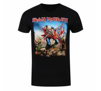 Official Iron Maiden T Shirt The Trooper Eddie Black Classic Rock Metal Band Tee
