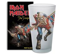 Official Iron Maiden Trooper Beer Glass White US IMPORT - new