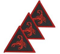 Official Issue 3rd Deep Recce Strike Brigade Combat Team Red Black x3 TRF