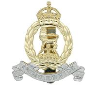 Official Issue AGC Kings Crown Cap Badge