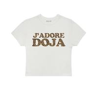 Official J’Adore Crop T-Shirt, White, M