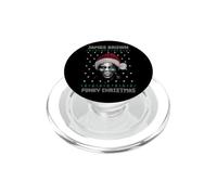 Official James Brown Funky Christmas Singing Santa Hat PopSockets PopGrip for MagSafe