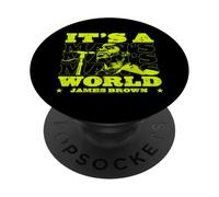 Official James Brown Its a mans world Soul Music PopSockets Adhesive PopGrip