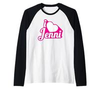 Official Jenni Rivera I Love Jenni Raglan Baseball Tee