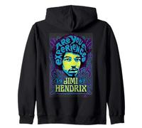 Official Jimi Hendrix Are You Experienced Retro Blues Rock Zip Hoodie