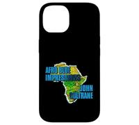 Official John Coltrane Jazz Icon Merch - Afro Blue Continent Case for iPhone 14