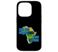 Official John Coltrane Jazz Icon Merch - Afro Blue Continent Case for iPhone 14 Pro