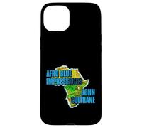 Official John Coltrane Jazz Icon Merch - Afro Blue Continent Case for iPhone 15 Plus