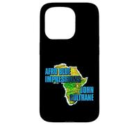 Official John Coltrane Jazz Icon Merch - Afro Blue Continent Case for iPhone 15 Pro