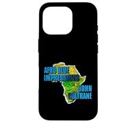 Official John Coltrane Jazz Icon Merch - Afro Blue Continent Case for iPhone 16 Pro