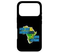 Official John Coltrane Jazz Icon Merch - Afro Blue Continent Case for iPhone 17 Pro