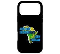 Official John Coltrane Jazz Icon Merch - Afro Blue Continent Case for iPhone 17 Pro Max