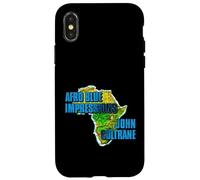 Official John Coltrane Jazz Icon Merch - Afro Blue Continent Case for iPhone X/XS