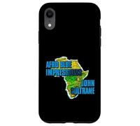 Official John Coltrane Jazz Icon Merch - Afro Blue Continent Case for iPhone XR