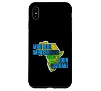 Official John Coltrane Jazz Icon Merch - Afro Blue Continent Case for iPhone XS Max