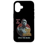 Official John Lee Hooker Jazz Icon Merch - Sings The Blues Case for iPhone 16