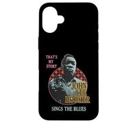 Official John Lee Hooker Jazz Icon Merch - Sings The Blues Case for iPhone 16 Plus